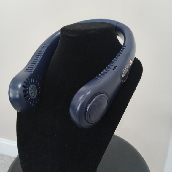NEW 5 Speed Rechargeable Digital Neck Fan Buy One get free charging cable! - Picture 3 of 5
